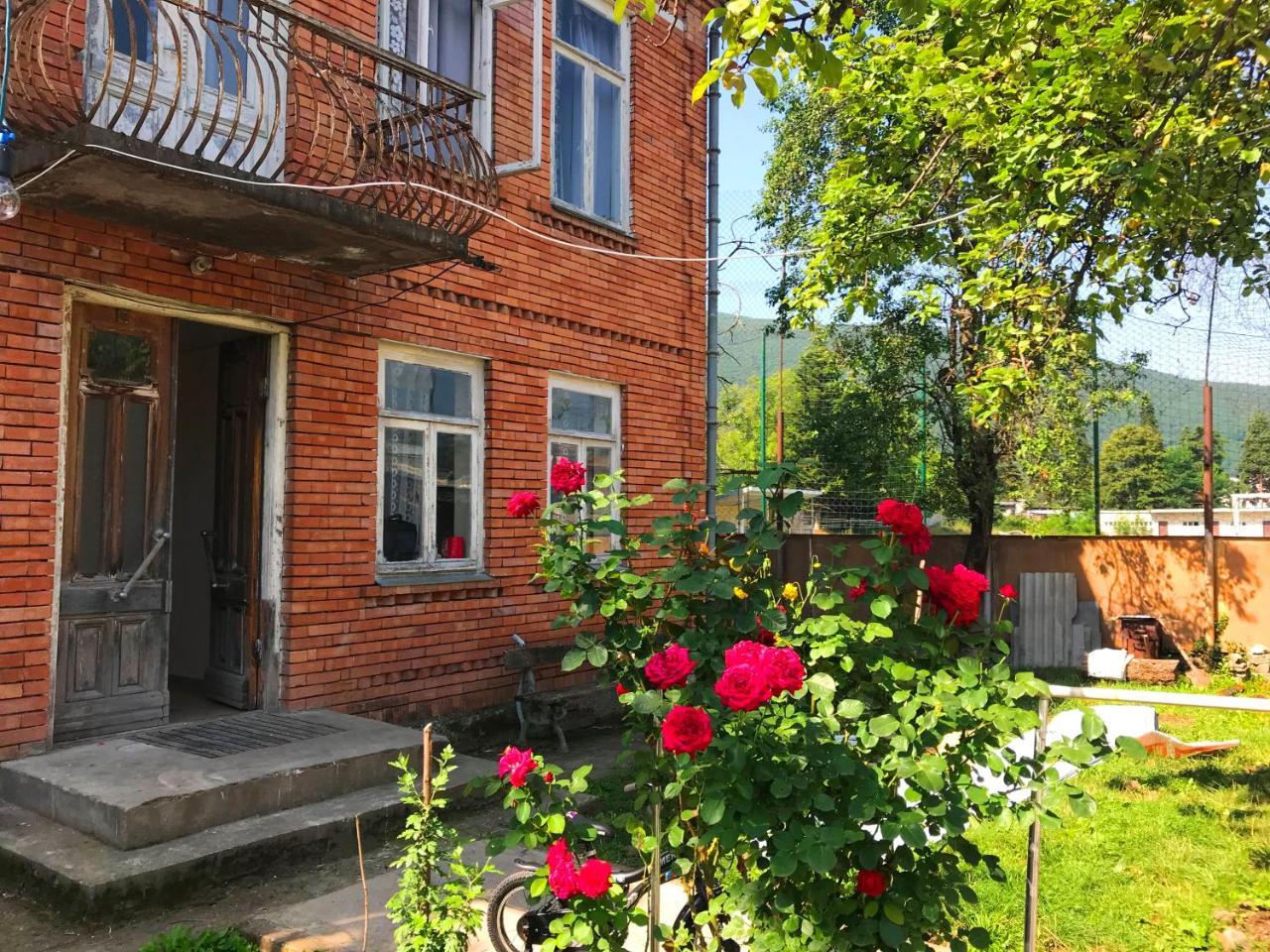 Ambrosador Pension Ambrolauri Buitenkant foto